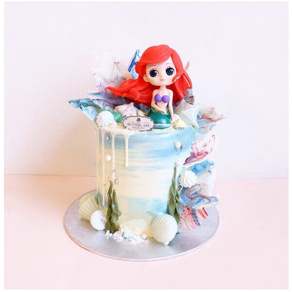 Sea Goddess Cake | Mermaid Theme 